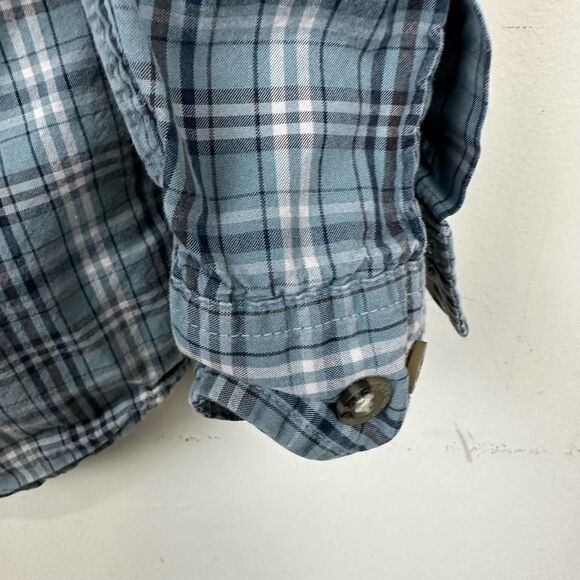 Carhartt Vintage Plaid Button Up Shirt Men’s L - Picture 7 of 8